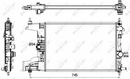 Теплообменник NRF 53142