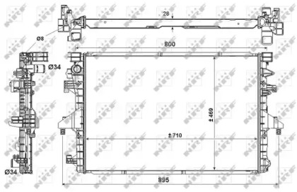 Теплообменник NRF 53154