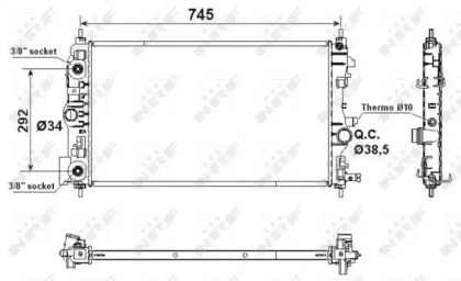 Теплообменник NRF 53159