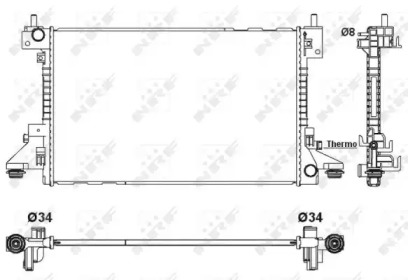 Теплообменник NRF 53160