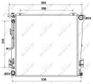 Теплообменник NRF 53163