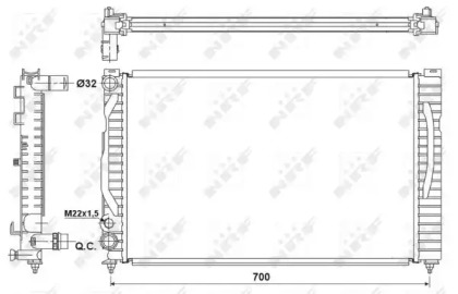 Теплообменник NRF 53175