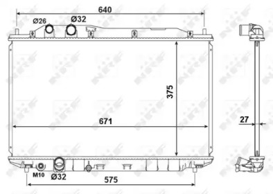 Теплообменник NRF 53186