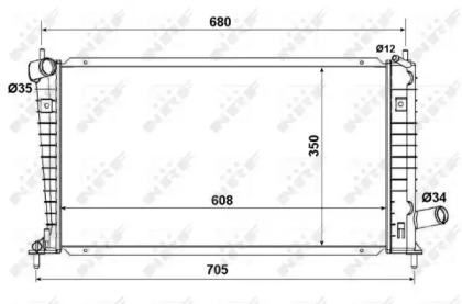 Теплообменник NRF 53189