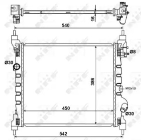 Теплообменник NRF 53195