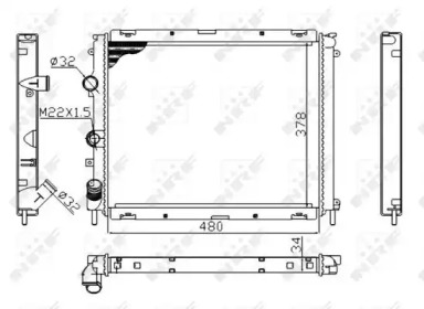 Теплообменник NRF 53209A