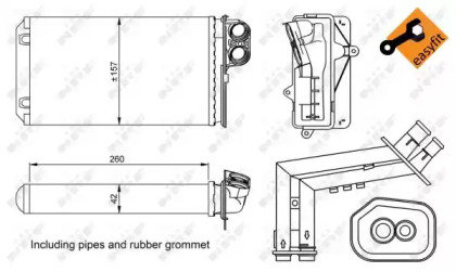 Теплообменник NRF 53216