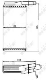 Теплообменник NRF 53220