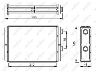 Теплообменник NRF 53233