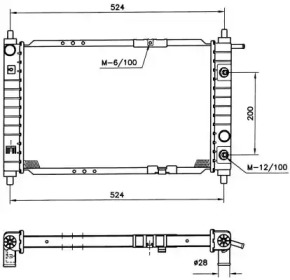 Теплообменник NRF 53251