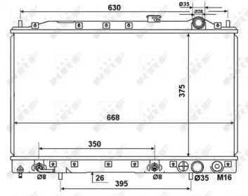 Теплообменник NRF 53274