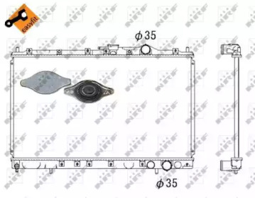 Теплообменник NRF 53303