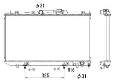 Теплообменник NRF 53335