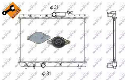 Теплообменник NRF 53339