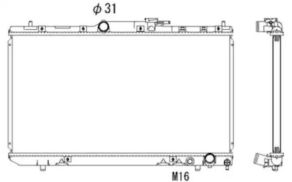 Теплообменник NRF 53348