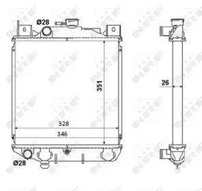 Теплообменник NRF 53350