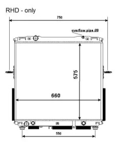 Теплообменник NRF 53368