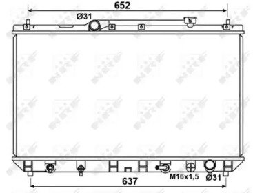 Теплообменник NRF 53374