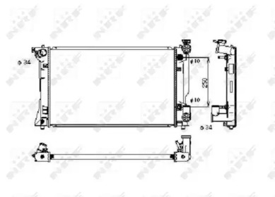 Теплообменник NRF 53395