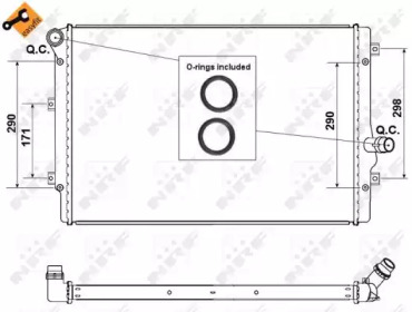 Теплообменник NRF 53425