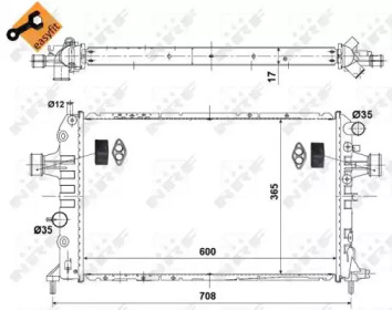 Теплообменник NRF 53441