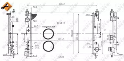 Теплообменник NRF 53454