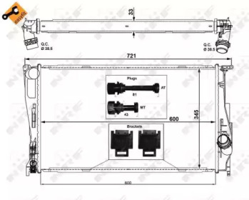 Теплообменник NRF 53472