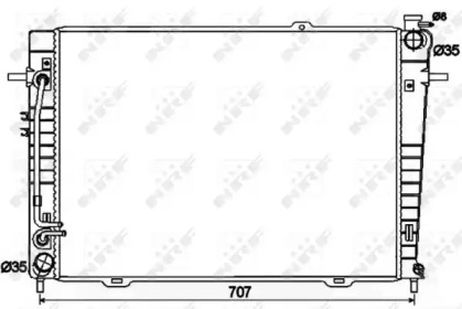 Теплообменник NRF 53498