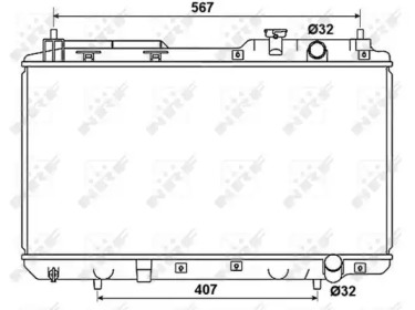 Теплообменник NRF 53506