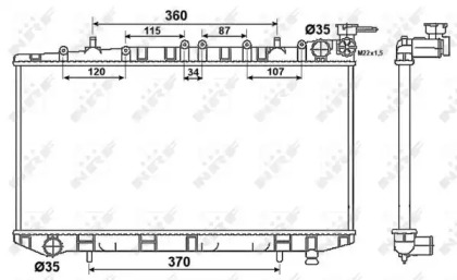 Теплообменник NRF 53523