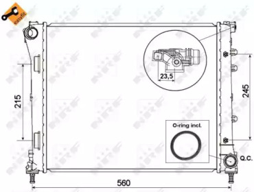 Теплообменник NRF 53527