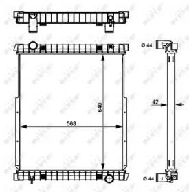 Теплообменник NRF 53538