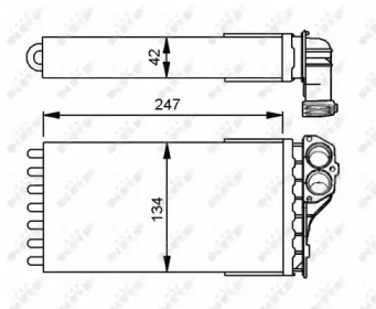 Теплообменник NRF 53557