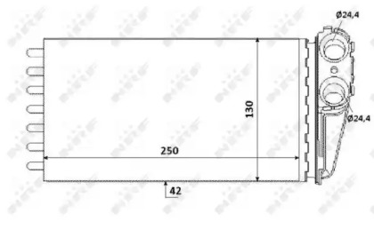 Теплообменник NRF 53560