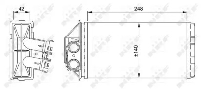 Теплообменник NRF 53561