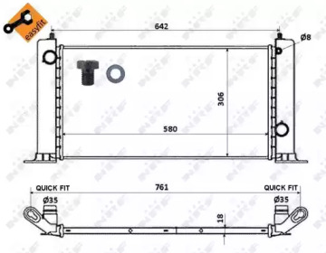 Теплообменник NRF 53603