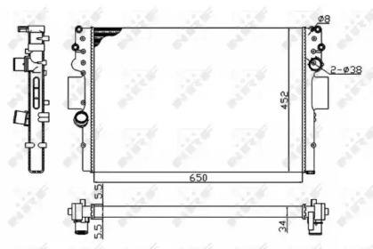 Теплообменник NRF 53614A