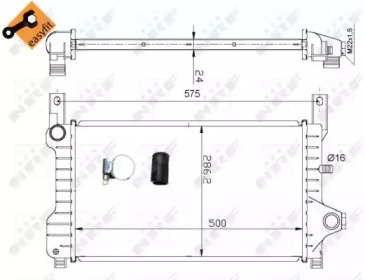 Теплообменник NRF 53635