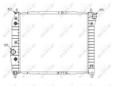 Теплообменник NRF 53638