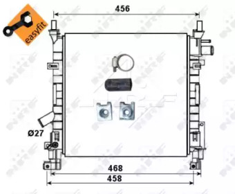 Теплообменник NRF 53651