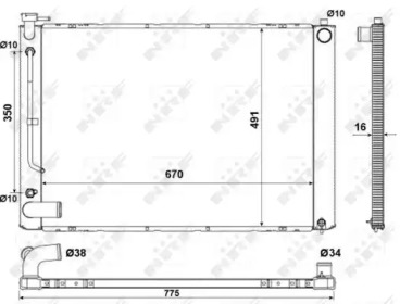 Теплообменник NRF 53681