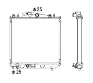 Теплообменник NRF 53701