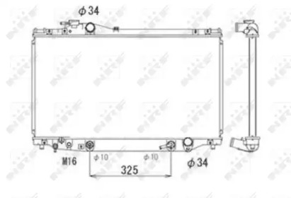 Теплообменник NRF 53710