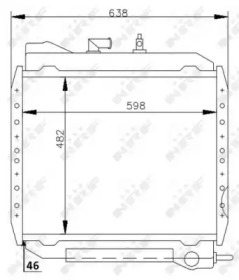 Теплообменник NRF 53714