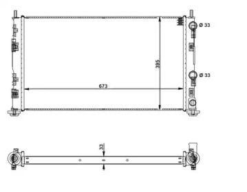 Теплообменник NRF 53733