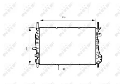 Теплообменник NRF 53741