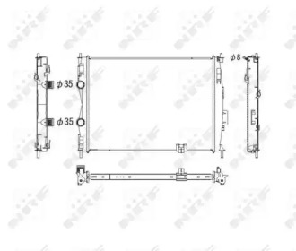 Теплообменник NRF 53755