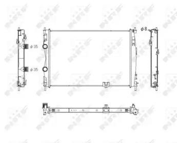 Теплообменник NRF 53757