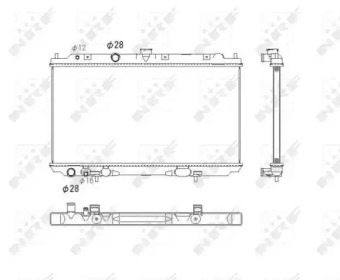 Теплообменник NRF 53760