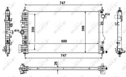 Теплообменник NRF 53775